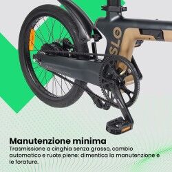 Bicicleta Eléctrica Youin BK1950 OSLO PRO Negro Dorado