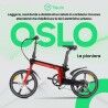 Bicicleta Elétrica Youin BK1900 OSLO Vermelho