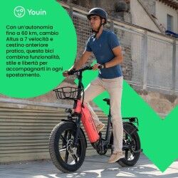 Elektrisches Fahrrad Youin BK1750 LUXOR II PRO A/N Gelb 250 W