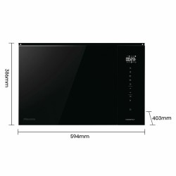 Microwave with Grill Hisense BIM325GI63DBG Black 900 W 25 L