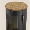 Poêle à bois Chloe sur pied Supra 7.1kW
