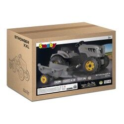 Trattore a Pedali Smoby Stronger XXL Grigio 161 x 56 cm Trailer