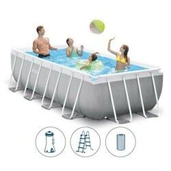 Schwimmbad Abnehmbar Intex 26788NP 400 x 200 x 100 cm