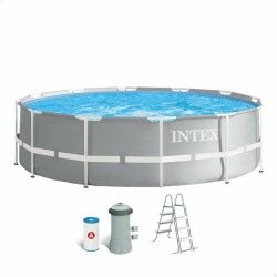 Schwimmbad Abnehmbar Intex Prism Frame 366 x 99 x 366 cm 366 x 99 cm 8592 l