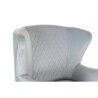 Poltrona DKD Home Decor Nero Metallo Blu cielo (76 x 76 x 82 cm)