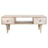 Tischdekoration DKD Home Decor 120 x 60 x 45 cm Aluminium Mango-Holz