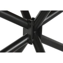 Mesa de Comedor DKD Home Decor Natural Negro Metal Madera de mango 200 x 100 x 76 cm