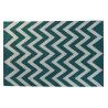 Tapete DKD Home Decor 160 x 230 x 2 cm Poliéster Zig-zag Duas cores