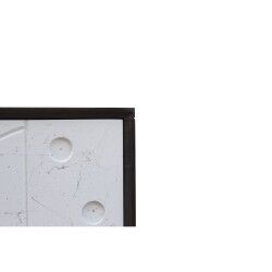 Anrichte DKD Home Decor Weiß Braun Metall Mango-Holz 90 x 43 x 80 cm 90 x 43 x 82 cm