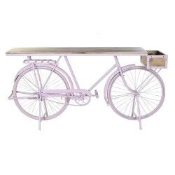 Ingresso DKD Home Decor Rosa chiaro 180 x 41 x 94 cm Bicicletta