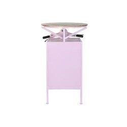 Beistelltisch DKD Home Decor Hellrosa Eisen Mango-Holz 116 x 72 x 110 cm