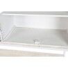 Estantes DKD Home Decor Branco Preto Metal Madeira de mangueira 170 x 45 x 200 cm