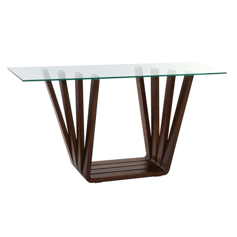 Recibidor DKD Home Decor Marrón Transparente 145 x 45 x 75 cm