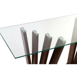 Hall de Entrada DKD Home Decor Castanho Transparente 145 x 45 x 75 cm