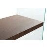 Estantes DKD Home Decor Catanho escuro Cristal Nogueira Madeira MDF 80 x 40 x 150 cm (1)