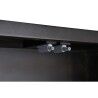 Armário DKD Home Decor 100 x 40 x 175 cm Preto Metal Acácia