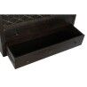 Schrank DKD Home Decor 100 x 40 x 175 cm Schwarz Metall Akazienholz
