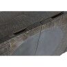 Aparador DKD Home Decor Catanho escuro Cinzento escuro Metal Madeira de mangueira 180 x 40 x 80 cm