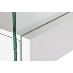 Estantes DKD Home Decor Branco Transparente Cristal Madeira MDF 90 x 35 x 180 cm (1)