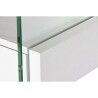Estantería DKD Home Decor Blanco Transparente Cristal Madera MDF 90 x 35 x 180 cm (1)