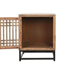 Mesa de Cabeceira DKD Home Decor Madeira de mangueira 50 x 40 x 65 cm