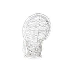 Poltrona de jardim DKD Home Decor Branco 102 x 66 x 146 cm 97 x 66 x 144 cm