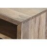 Mesa de Centro DKD Home Decor Negro Marrón claro Metal Madera de mango 120 x 60 x 45 cm