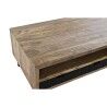 Mesa de Centro DKD Home Decor Negro Marrón claro Metal Madera de mango 120 x 60 x 45 cm