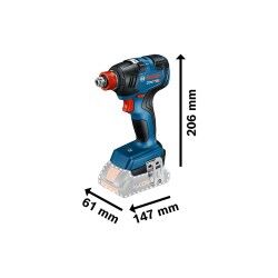 Berbequim Percutor BOSCH GDX/GSB 18 V 1750 rpm 350 Nm