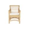 Sillón DKD Home Decor Blanco Natural 56 x 63 x 86 cm