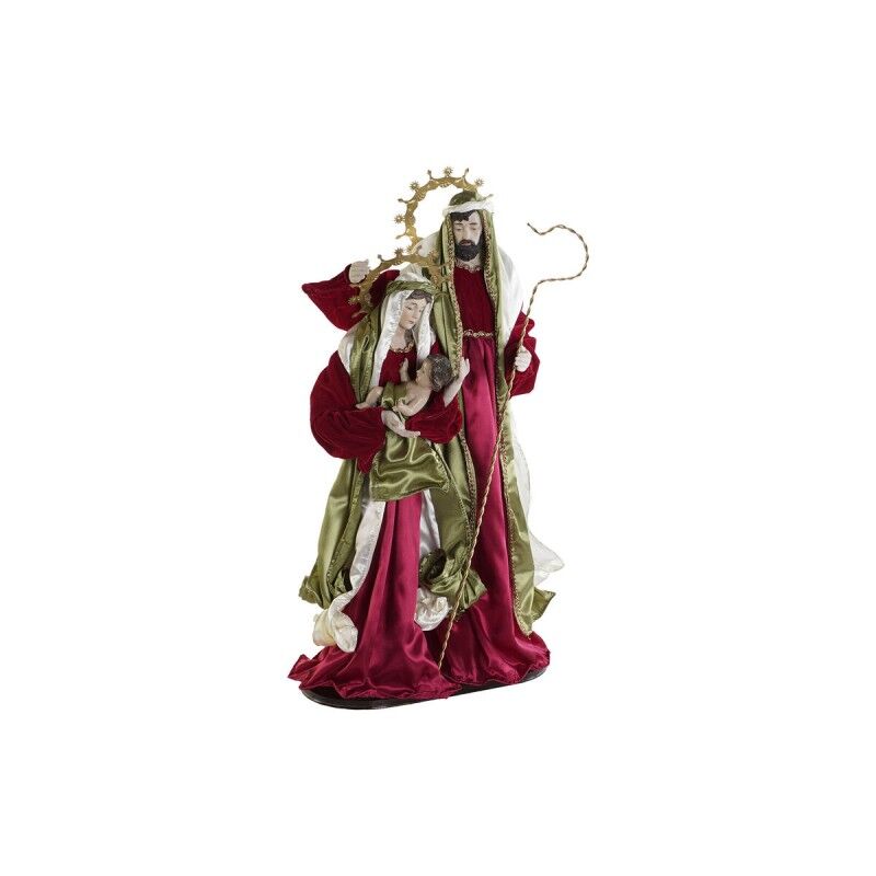 Christmas nativity set DKD Home Decor White Red Green 48 x 28 x 90 cm Christmas nativity set DKD Home Decor White Red Green 48 x 28 x 90 cm