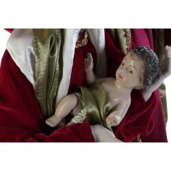 Christmas nativity set DKD Home Decor White Red Green 48 x 28 x 90 cm