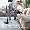 Aspirapolvere senza Cavo BOSCH BBS712A Nero