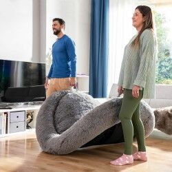 Cama de Perro para Humanos  Human Dog Bed XXL InnovaGoods Grey