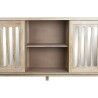 Aparador DKD Home Decor Castanho Madeira de mangueira Espelho 175 x 40,5 x 83,5 cm
