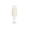 Luminária de chão Home ESPRIT Branco Resina 50 W 220 V 46 x 41 x 137,5 cm