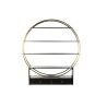 Étagère DKD Home Decor Noir Doré Métal Peuplier 160 x 35 x 180 cm