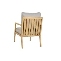 Butaca DKD Home Decor Natural Poliéster 60 x 80 x 90 cm