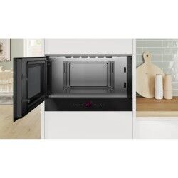 Microonde da Incasso BOSCH BFL7221B1 Nero 900 W 21 L