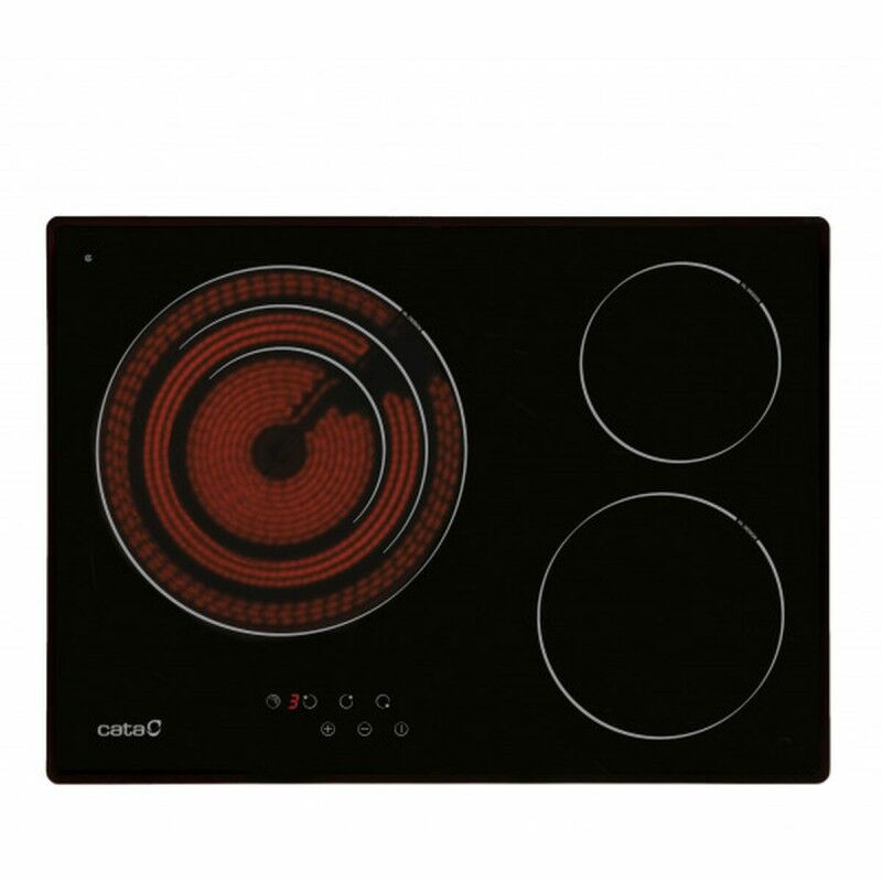 Glass-Ceramic Hob Cata TT5003/G 60 cm 5700 W Glass-Ceramic Hob Cata TT5003/G 60 cm 5700 W