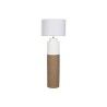 Lampadaire Home ESPRIT Blanc Marron 220 V 50 X 50 X 139,5 cm
