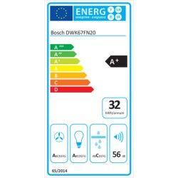 Cappa Classica BOSCH DWK67FN20 Bianco