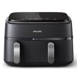 Friggitrice ad Aria Philips NA351/00 Nero Argentato 2750 W 9 L