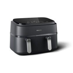 Friggitrice ad Aria Philips NA351/00 Nero Argentato 2750 W 9 L