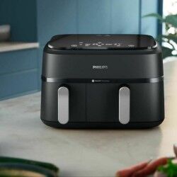 Freidora de Aire Philips NA351/00 Negro Plateado 2750 W 9 L