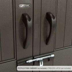 Caseta Lifetime 215 x 227 x 215 cm Gris