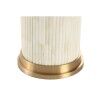 Desk lamp Home ESPRIT White Beige Golden 50 W 220 V