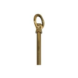Candeeiro de teto Home ESPRIT Dourado Metal Aço 74 x 74 x 138 cm