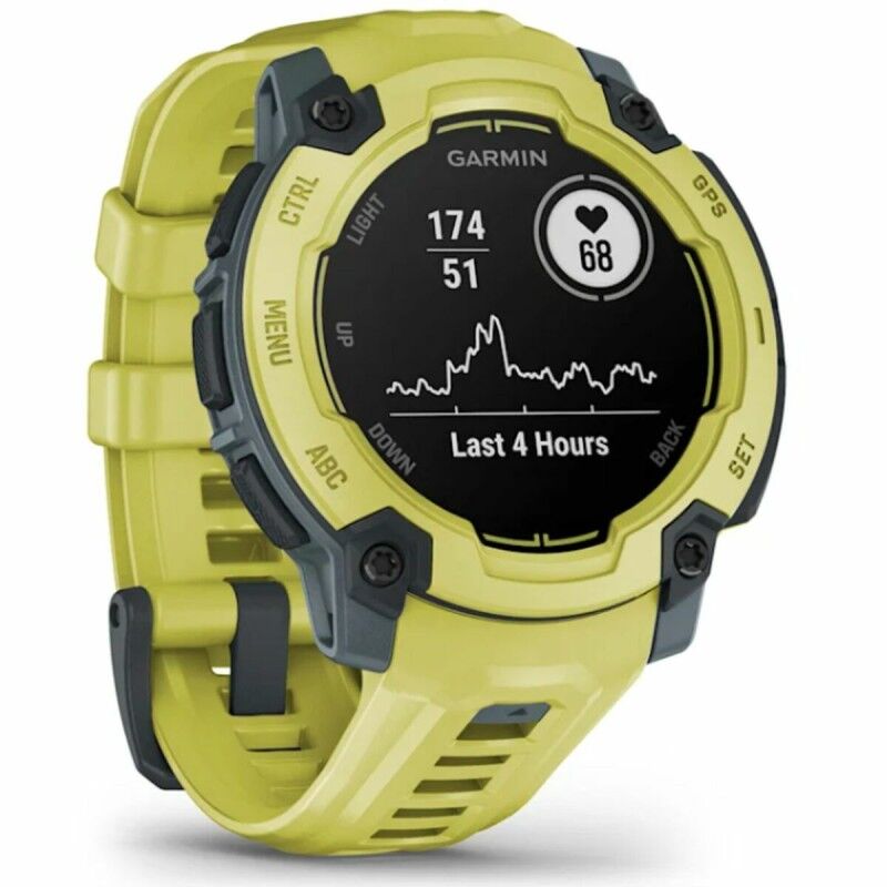 Montre intelligente GARMIN 010-02933-01 Citron 1,2" 0,9" 45 mm Montre intelligente GARMIN 010-02933-01 Citron 1,2" 0,9" 45 mm
