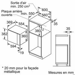Microonde BOSCH Nero 900 W 25 L